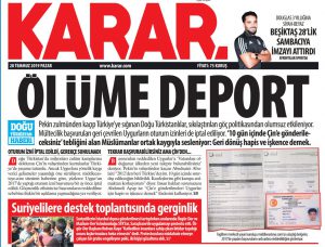 Karar Gazetesi: Ölümüne Deprt